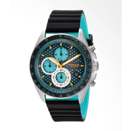 Watch strap Fossil CH3091 Silicone Black 22mm